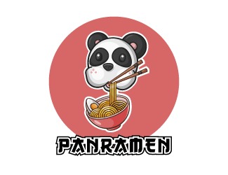 Projekt graficzny logo dla firmy online PanRamen