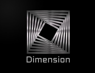 Projekt graficzny logo dla firmy online Dimension