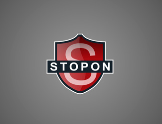 Projekt graficzny logo dla firmy online Stopon
