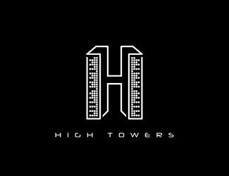 Projekt graficzny logo dla firmy online HIGH TOWERS