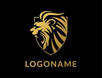 Projekt logo dla firmy Lew  | Projektowanie logo