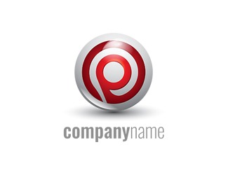Projekt graficzny logo dla firmy online litera p