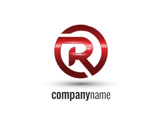 Projekt logo dla firmy litera R | Projektowanie logo
