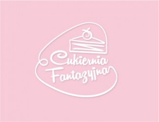 Projekt graficzny logo dla firmy online cukiernia fantazyjna