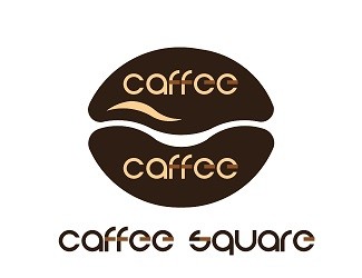 Projekt logo dla firmy caffee square | Projektowanie logo