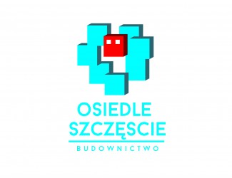 Projekt graficzny logo dla firmy online osiedle szczescie