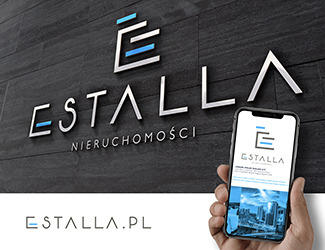 Projekt logo dla firmy Estalla | Projektowanie logo