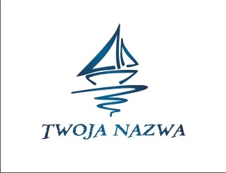 Projekt graficzny logo dla firmy online Morze jezioro