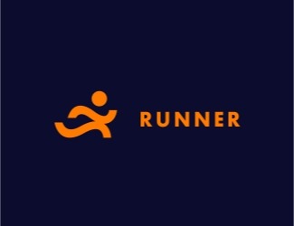 Projekt graficzny logo dla firmy online Runner