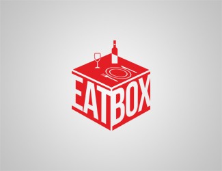Projekt logo dla firmy EATBOX | Projektowanie logo