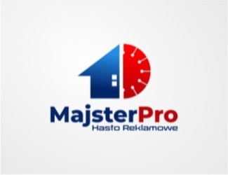 Projekt graficzny logo dla firmy online MajsterPro