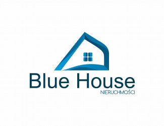 Projekt logo dla firmy Blue House | Projektowanie logo