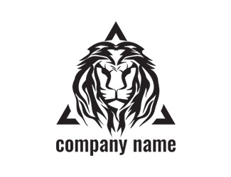Projekt graficzny logo dla firmy online lew