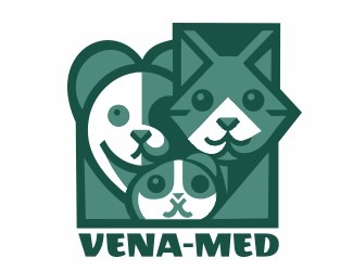 Projektowanie logo dla firm online Vena-med