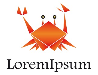 Projekt graficzny logo dla firmy online Krab
