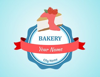 Projekt graficzny logo dla firmy online bakery