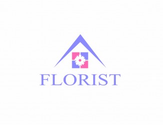 Projekt graficzny logo dla firmy online FLORIST