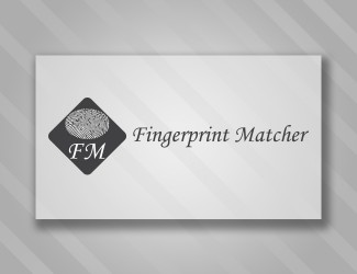 Projekt graficzny logo dla firmy online fingerprint
