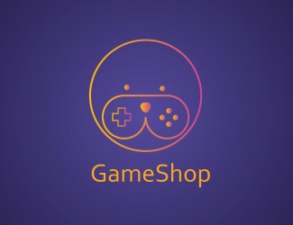 gameshop - projektowanie logo - konkurs graficzny