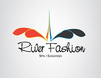 Projekt graficzny logo dla firmy online River Fashion