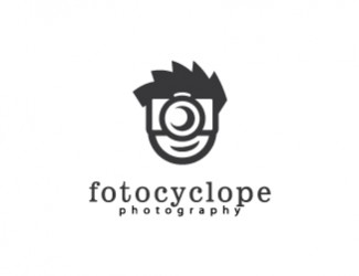 Projekt logo dla firmy fotocyclope | Projektowanie logo