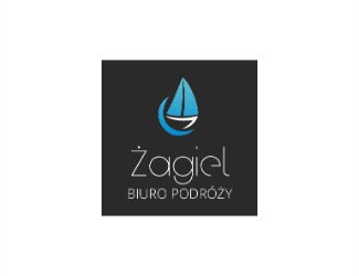 Projekt graficzny logo dla firmy online Żagiel