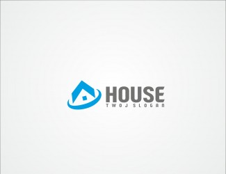 Projekt graficzny logo dla firmy online house