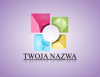 Projekt graficzny logo dla firmy online WindowColour