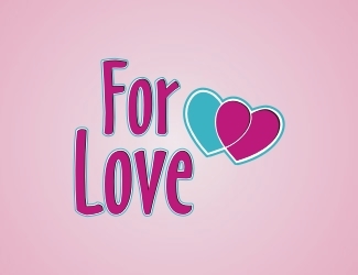 Projekt graficzny logo dla firmy online For Love