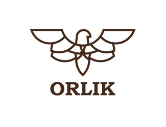 Projekt graficzny logo dla firmy online Orlik