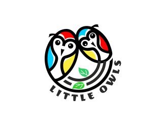 Logo Little Owls - projektowanie logo - konkurs graficzny