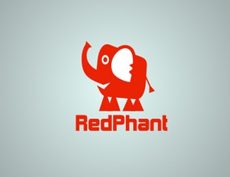 Projekt graficzny logo dla firmy online RedPhant