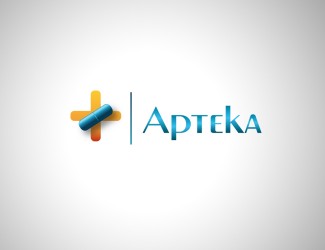 Projekt graficzny logo dla firmy online apteka