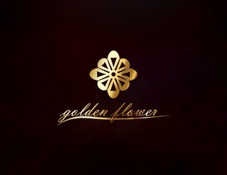 Projekt graficzny logo dla firmy online golden