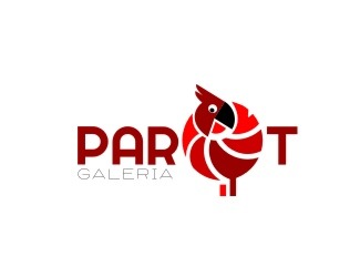 Projekt graficzny logo dla firmy online Parot