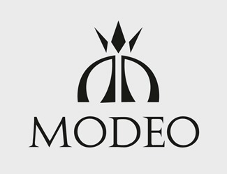 Projekt graficzny logo dla firmy online modeo