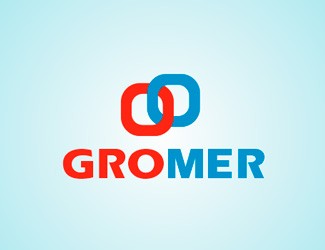Projekt logo dla firmy GROMER | Projektowanie logo