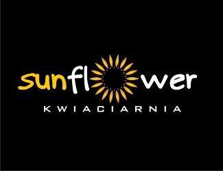 Projekt logo dla firmy sunflower słonecznik 2 | Projektowanie logo