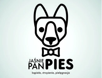 Projekt logo dla firmy jaśniepan PIES | Projektowanie logo