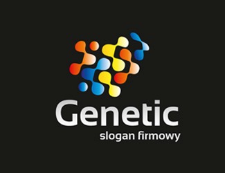 Projekt logo dla firmy Genetic | Projektowanie logo