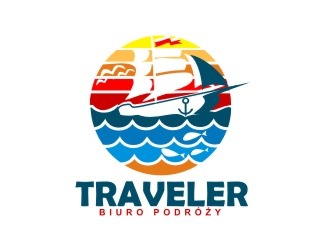 Projekt graficzny logo dla firmy online Traveler
