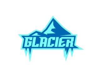 Projekt graficzny logo dla firmy online Glacier