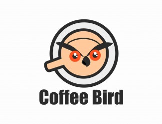Projekt graficzny logo dla firmy online Coffee Bird