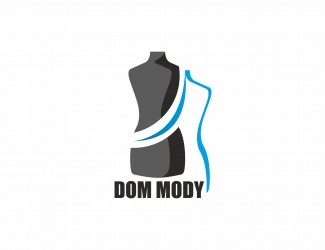 Projekt graficzny logo dla firmy online Dom Mody