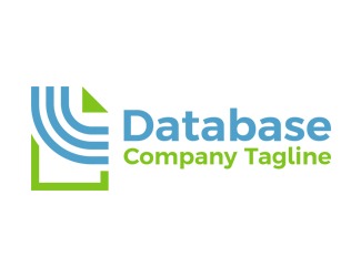Projekt graficzny logo dla firmy online Database
