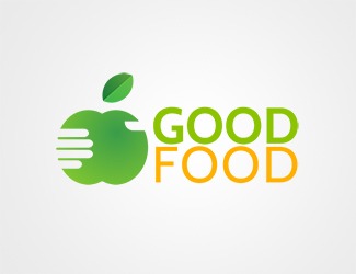 Dobre Jedzenie - projektowanie logo - konkurs graficzny