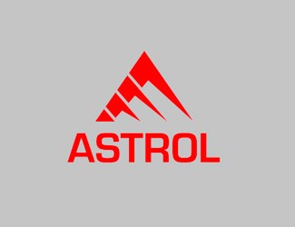 Projekt graficzny logo dla firmy online ASTROL