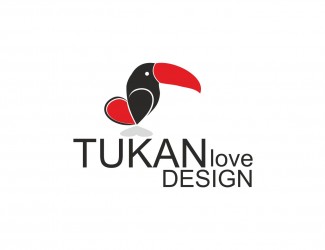 Projekt logo dla firmy TUKAN love DESIGN | Projektowanie logo