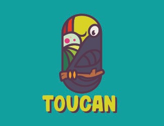Projekt graficzny logo dla firmy online TOUCAN SHOP