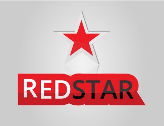 Projekt logo dla firmy Redstar | Projektowanie logo